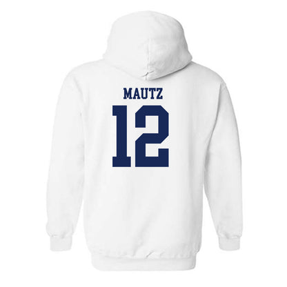 Marquette - NCAA Women's Lacrosse : Ella Mautz - Generic Shersey Hooded Sweatshirt-1