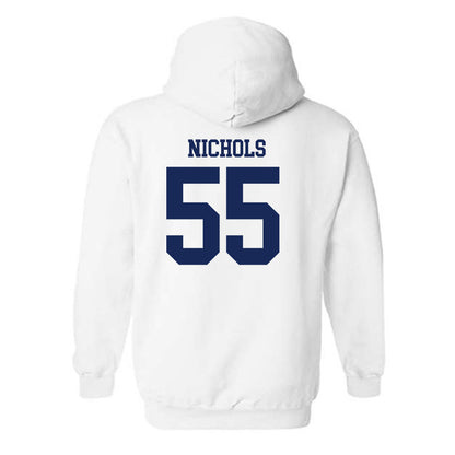 Marquette - NCAA Men's Lacrosse : Jackson Nichols - Generic Shersey Hooded Sweatshirt