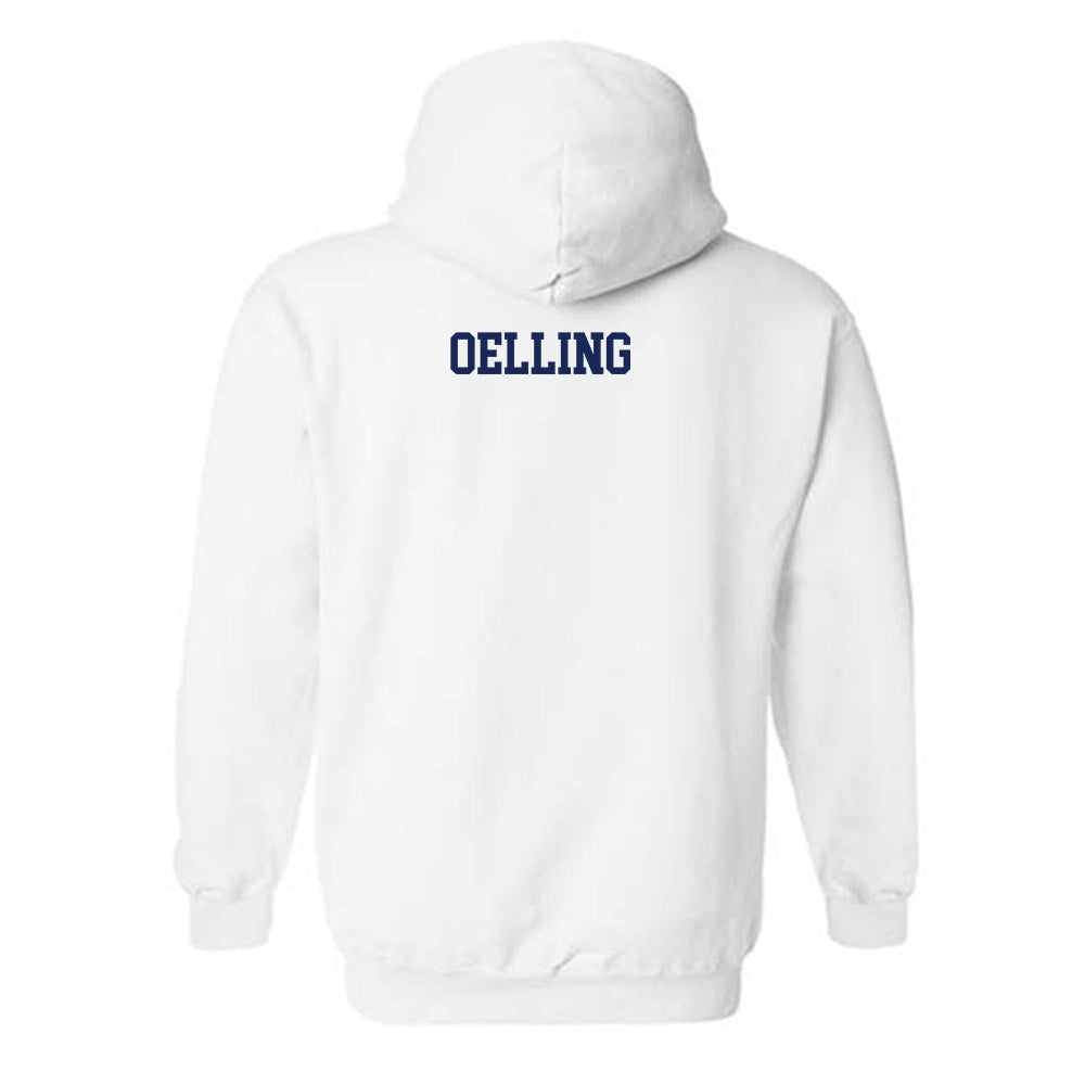 Marquette - NCAA Women's Track & Field : Nonic Oelling - Generic Shersey Hooded Sweatshirt-1