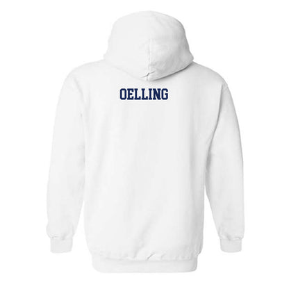 Marquette - NCAA Women's Track & Field : Nonic Oelling - Generic Shersey Hooded Sweatshirt-1