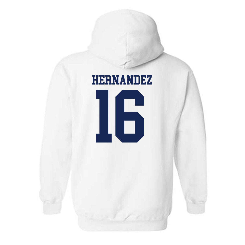 Marquette - NCAA Women's Soccer : Olivia Hernandez - Generic Shersey Hooded Sweatshirt-1