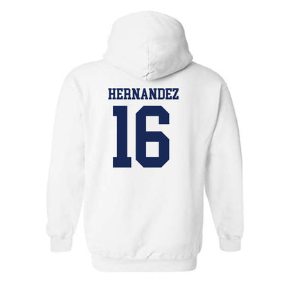 Marquette - NCAA Women's Soccer : Olivia Hernandez - Generic Shersey Hooded Sweatshirt-1