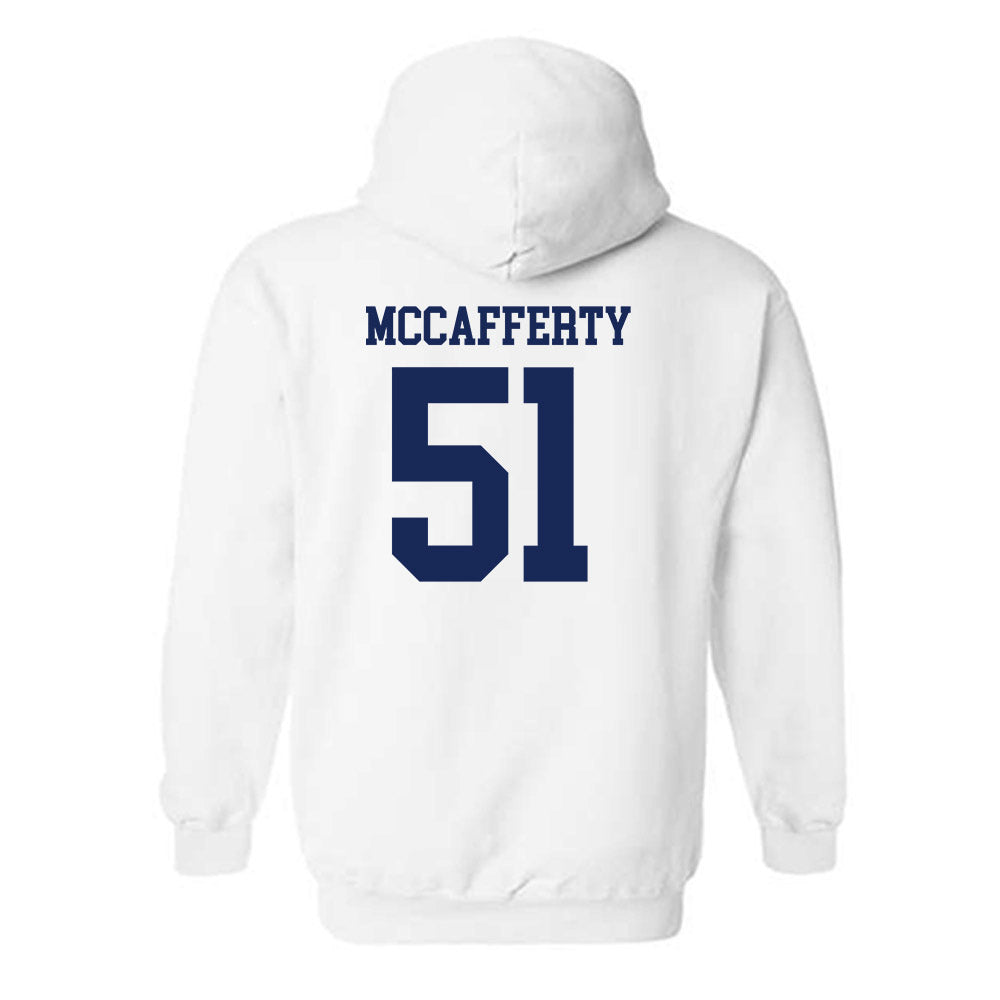 Marquette - NCAA Men's Lacrosse : Easton McCafferty - Generic Shersey Hooded Sweatshirt-1