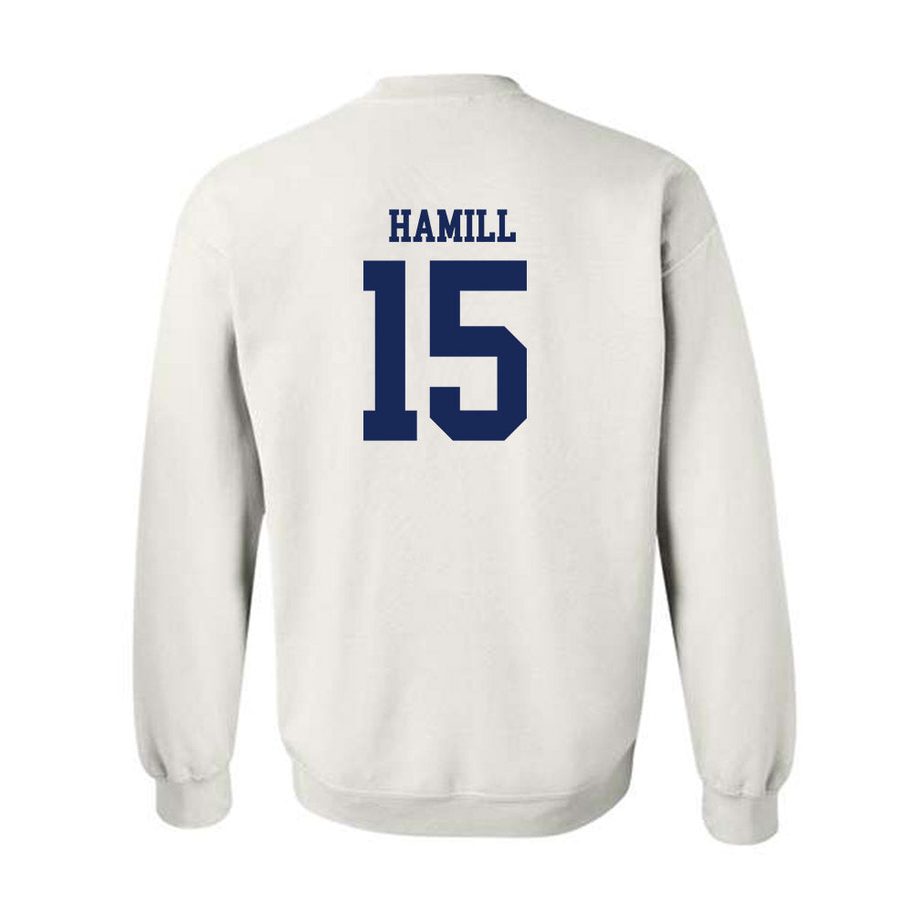 Marquette - NCAA Men's Lacrosse : Matt Hamill - Generic Shersey Crewneck Sweatshirt-1