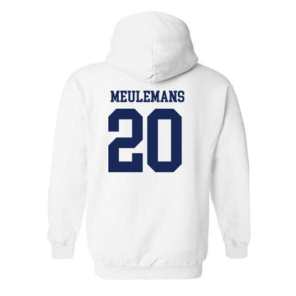 Marquette - NCAA Women's Basketball : Jordan Meulemans - Generic Shersey Hooded Sweatshirt-1