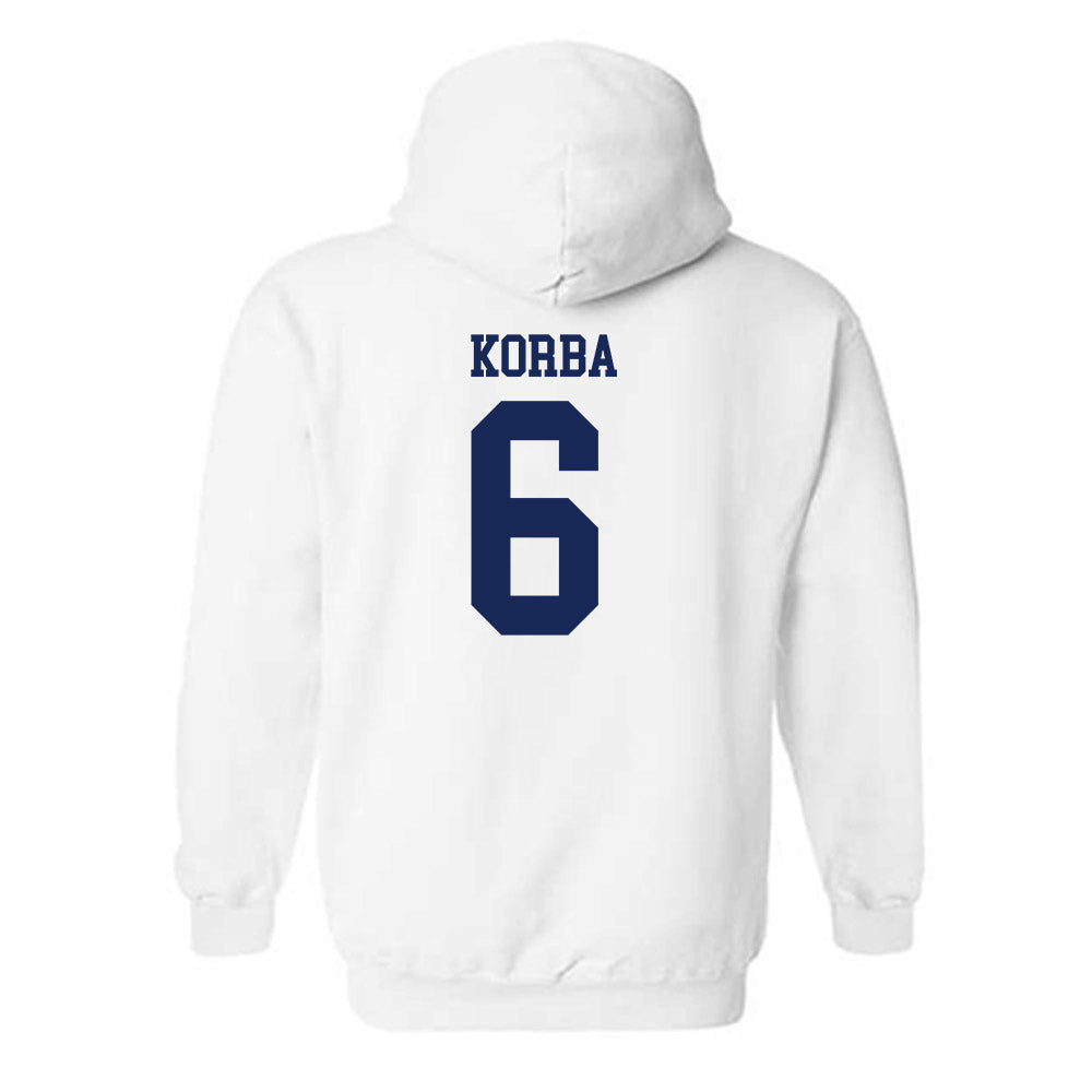 Marquette - NCAA Women's Volleyball : Alexandra Korba - Generic Shersey Hooded Sweatshirt-1