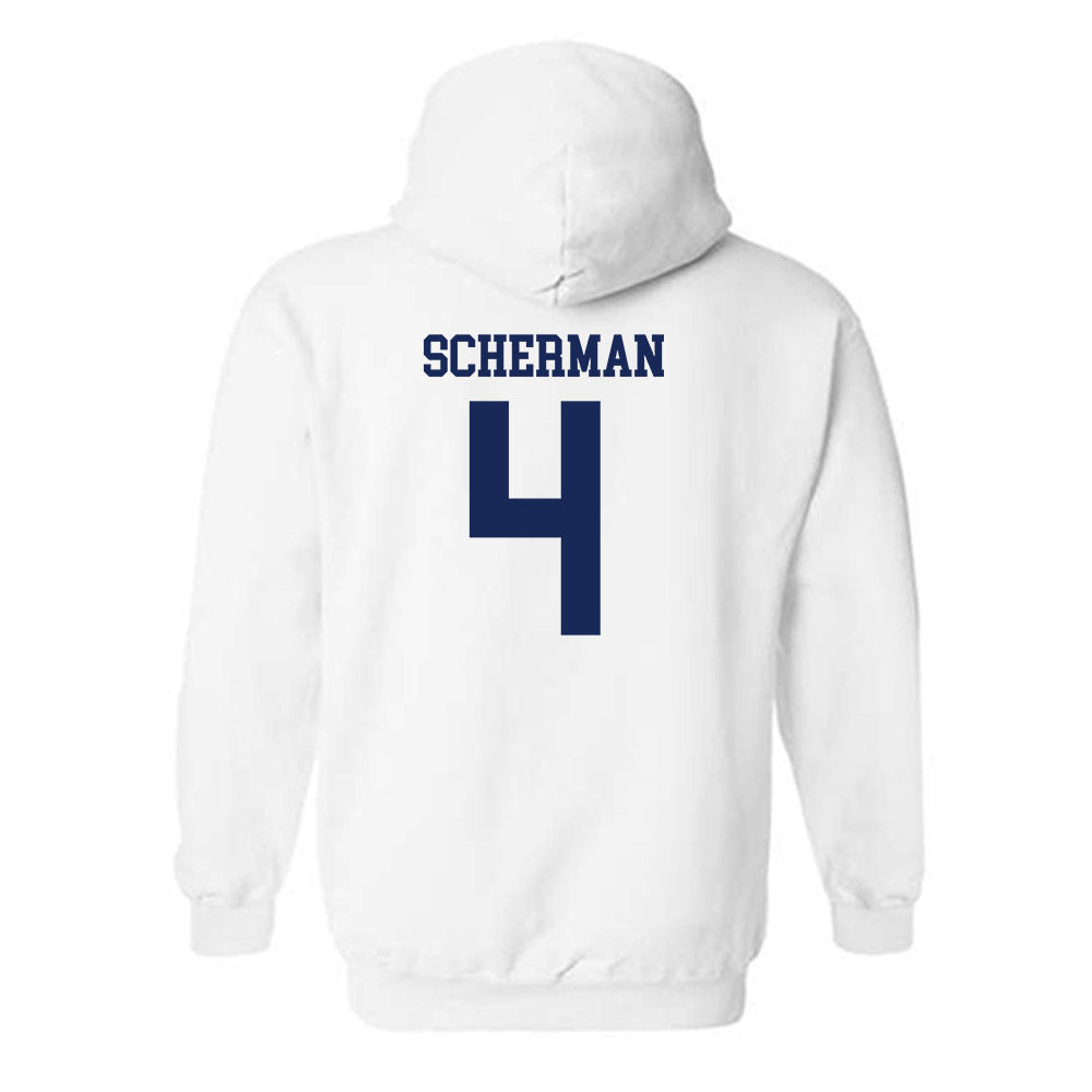 Marquette - NCAA Men's Lacrosse : Brol Scherman - Generic Shersey Hooded Sweatshirt