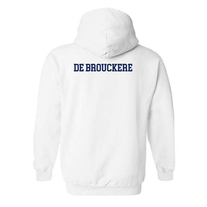 Marquette - NCAA Men's Track & Field : Niels De Brouckere - Generic Shersey Hooded Sweatshirt-1