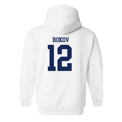 Marquette - NCAA Men's Soccer : Gabriel Rokov - Generic Shersey Hooded Sweatshirt