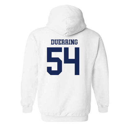 Marquette - NCAA Men's Lacrosse : Dylan Duerring - Generic Shersey Hooded Sweatshirt-1