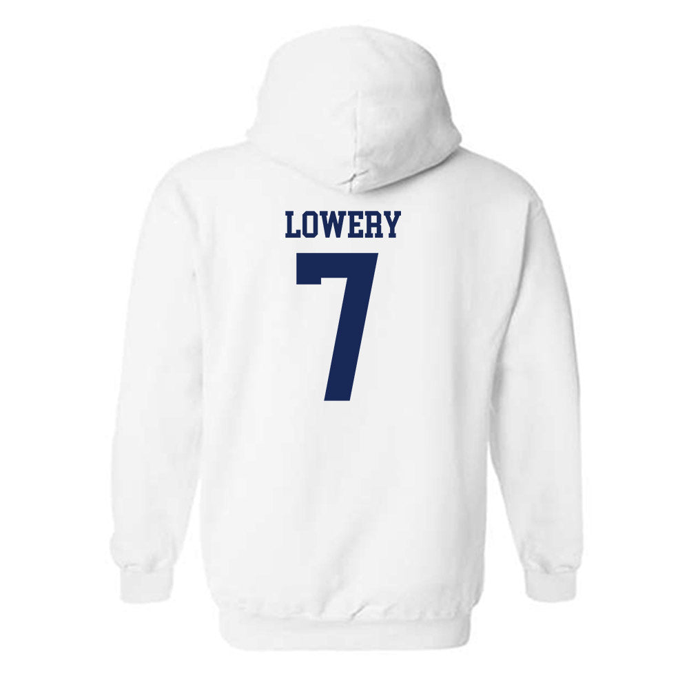 Marquette - NCAA Men's Basketball : Zaide Lowery - Generic Shersey Hooded Sweatshirt-1