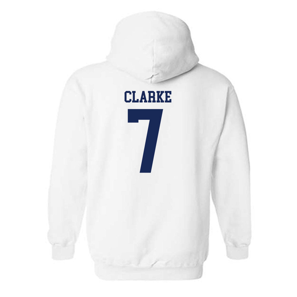 Marquette - NCAA Women's Soccer : Kiara Clarke - Generic Shersey Hooded Sweatshirt