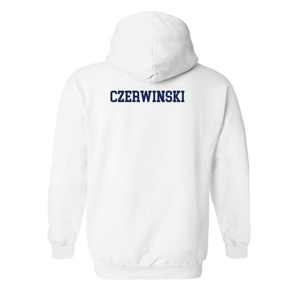 Marquette - NCAA Men's Track & Field : Russell Czerwinski - Generic Shersey Hooded Sweatshirt