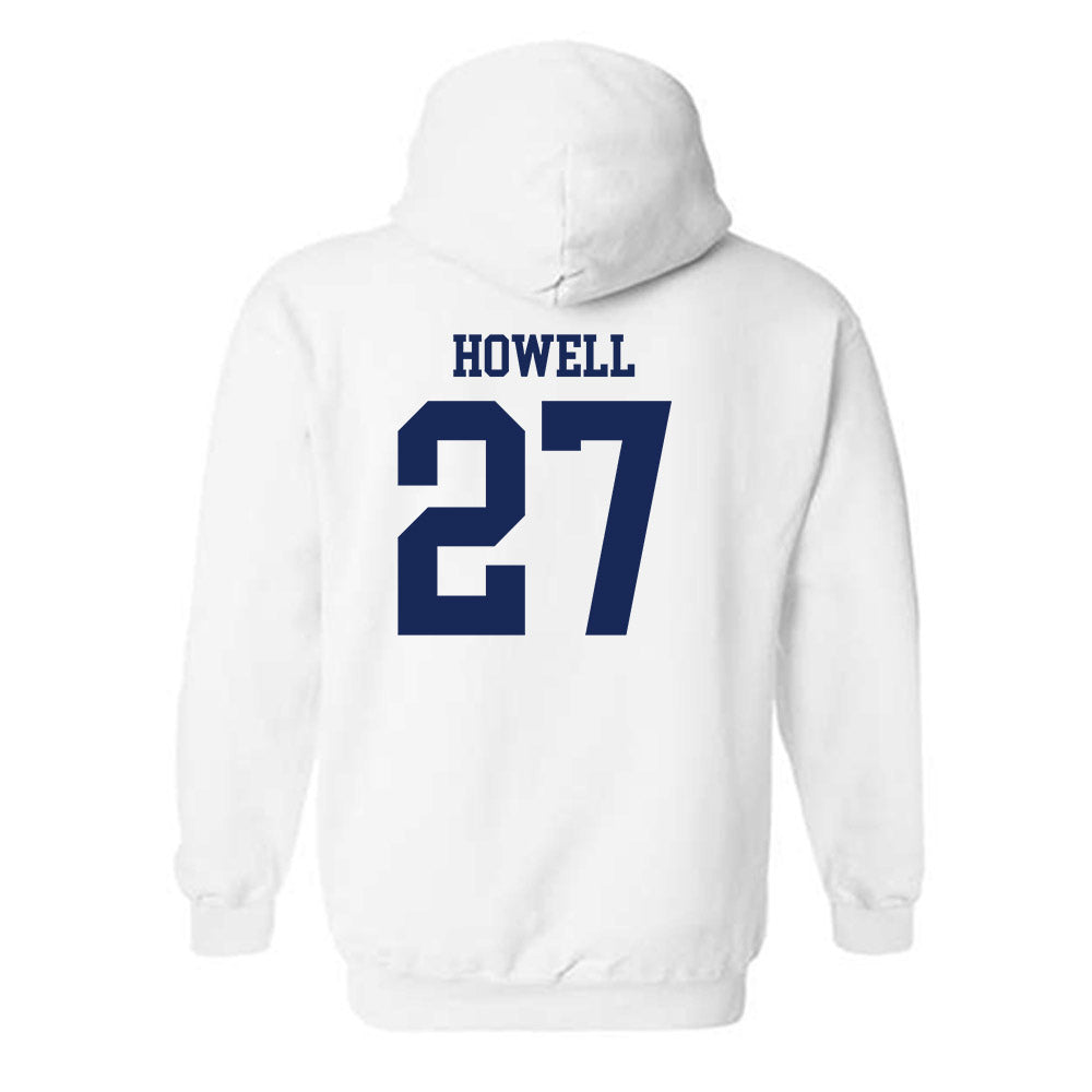 Marquette - NCAA Women's Lacrosse : Jillian Howell - Generic Shersey Hooded Sweatshirt-1