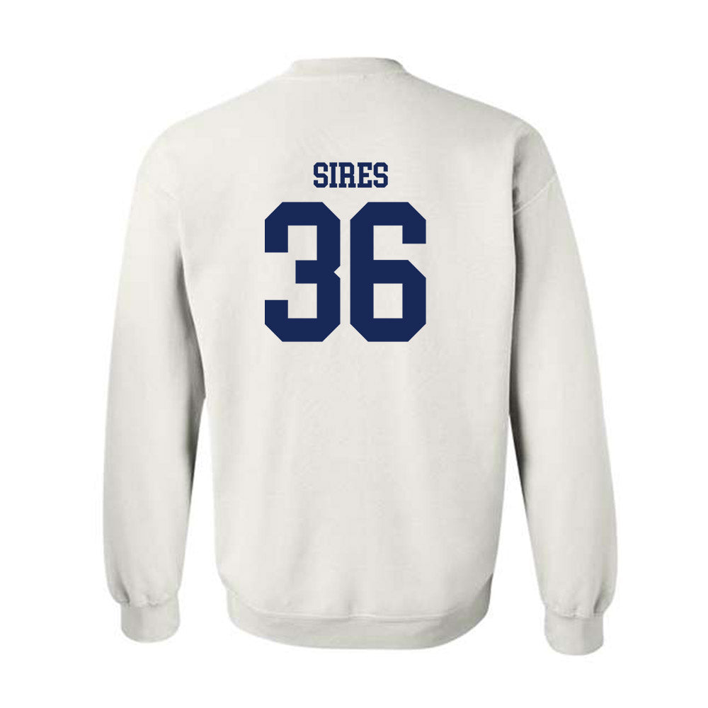 Marquette - NCAA Men's Lacrosse : Ronald Sires - Generic Shersey Crewneck Sweatshirt-1