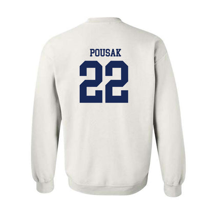 Marquette - NCAA Men's Lacrosse : Ben Pousak - Generic Shersey Crewneck Sweatshirt-1