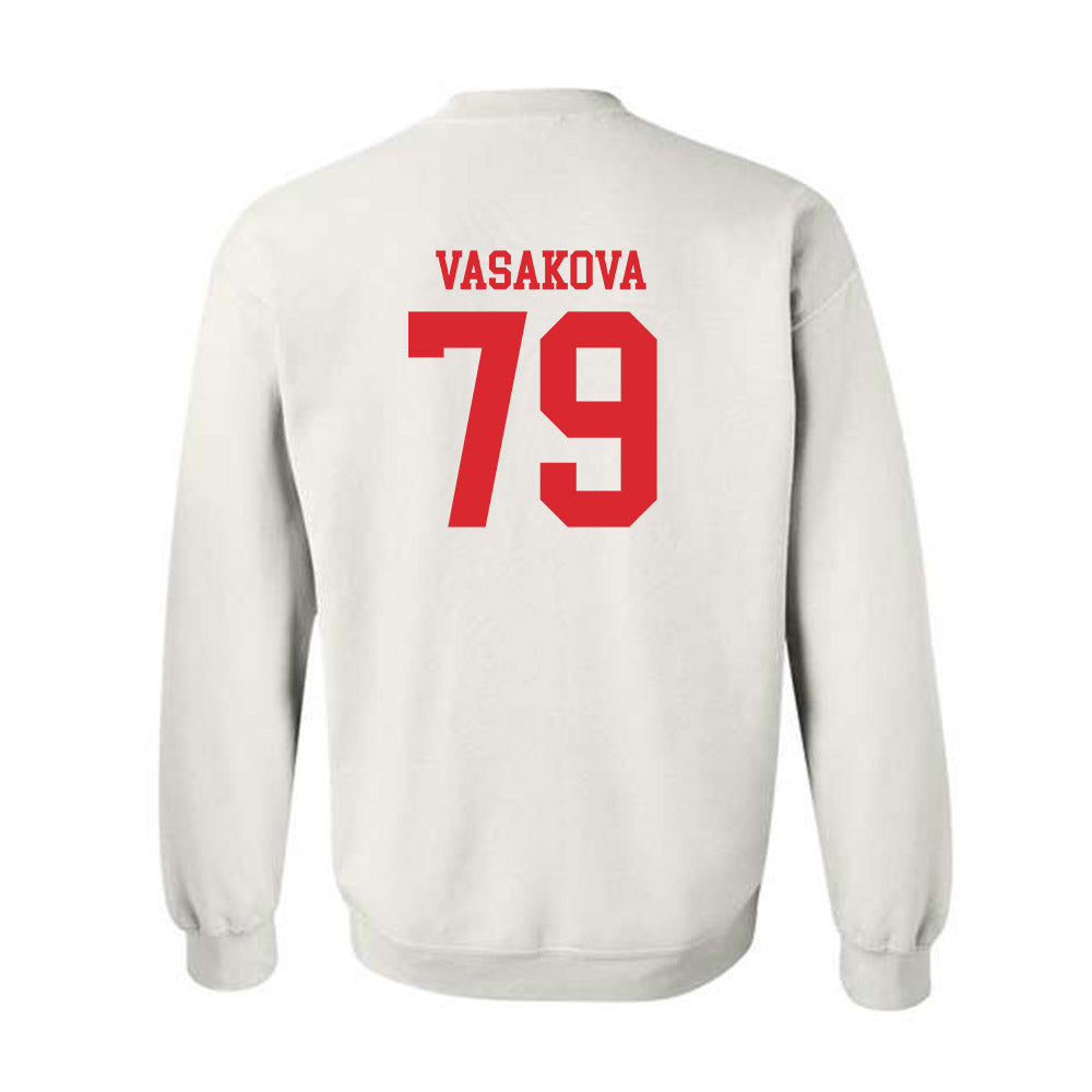 Rutgers - NCAA Women's Soccer : Adela Vasakova - Classic Shersey Crewneck Sweatshirt-1