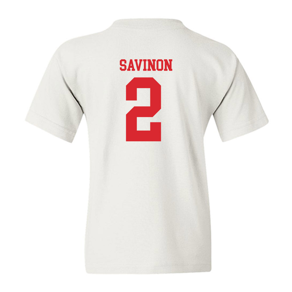 Rutgers - NCAA Baseball : Jordan Savinon - Classic Shersey Youth T-Shirt-1