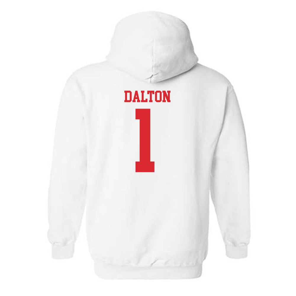 Rutgers - NCAA Men's Soccer : Ciaran Dalton - Classic Shersey Hooded Sweatshirt-1