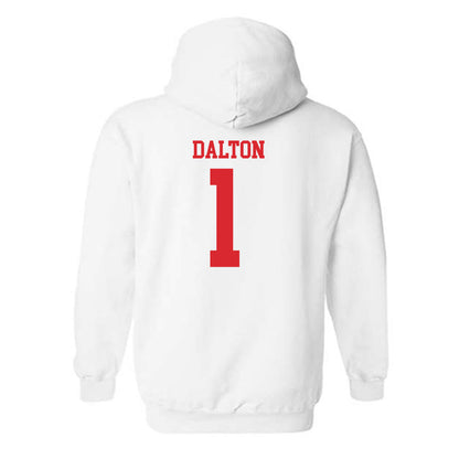 Rutgers - NCAA Men's Soccer : Ciaran Dalton - Classic Shersey Hooded Sweatshirt-1