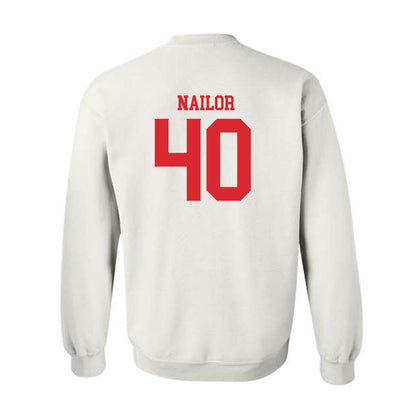 Rutgers - NCAA Baseball : Jager Nailor - Classic Shersey Crewneck Sweatshirt-1