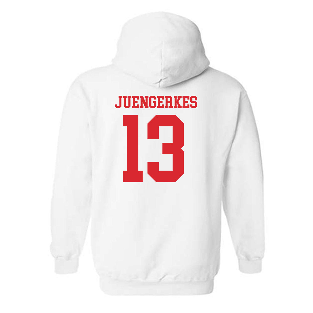 Rutgers - NCAA Men's Lacrosse : Joe Juengerkes - Classic Shersey Hooded Sweatshirt-1