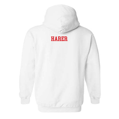 Rutgers - NCAA Wrestling : Conner Harer - Classic Shersey Hooded Sweatshirt-1
