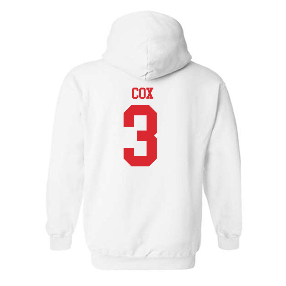 Rutgers - NCAA Women's Soccer : Abigail Cox - Classic Shersey Hooded Sweatshirt-1