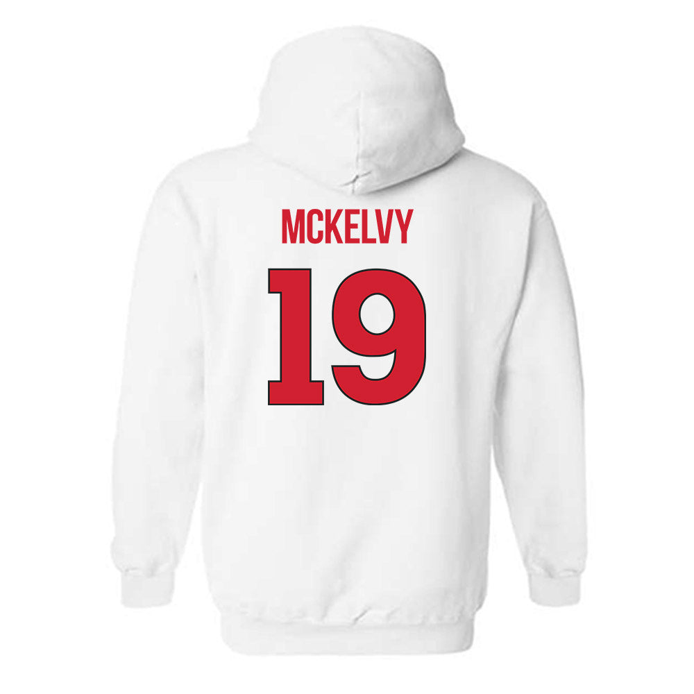 Rutgers - NCAA Men's Lacrosse : Ben McKelvy - Hooded Sweatshirt Classic Shersey