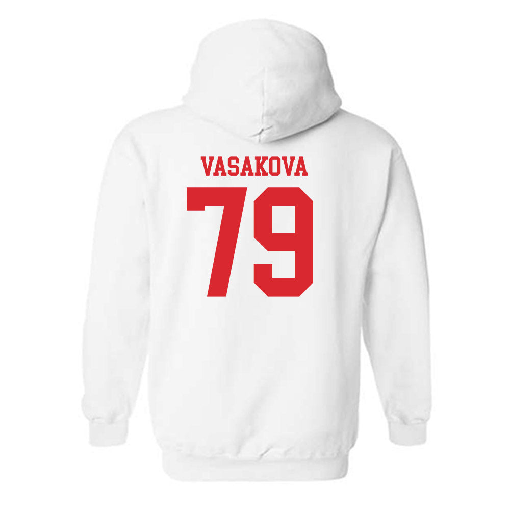 Rutgers - NCAA Women's Soccer : Adela Vasakova - Classic Shersey Hooded Sweatshirt-1