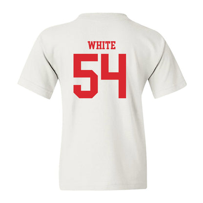 Rutgers - NCAA Football : Taj White - Classic Shersey Youth T-Shirt-1