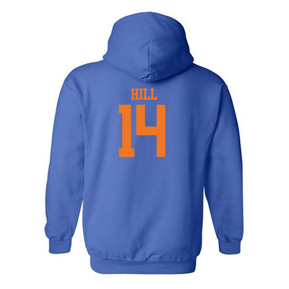 Texas Arlington - NCAA Baseball : Jackson Hill - Classic Shersey Hooded Sweatshirt-1