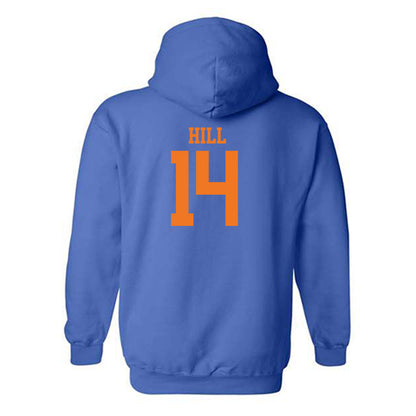 Texas Arlington - NCAA Baseball : Jackson Hill - Classic Shersey Hooded Sweatshirt-1