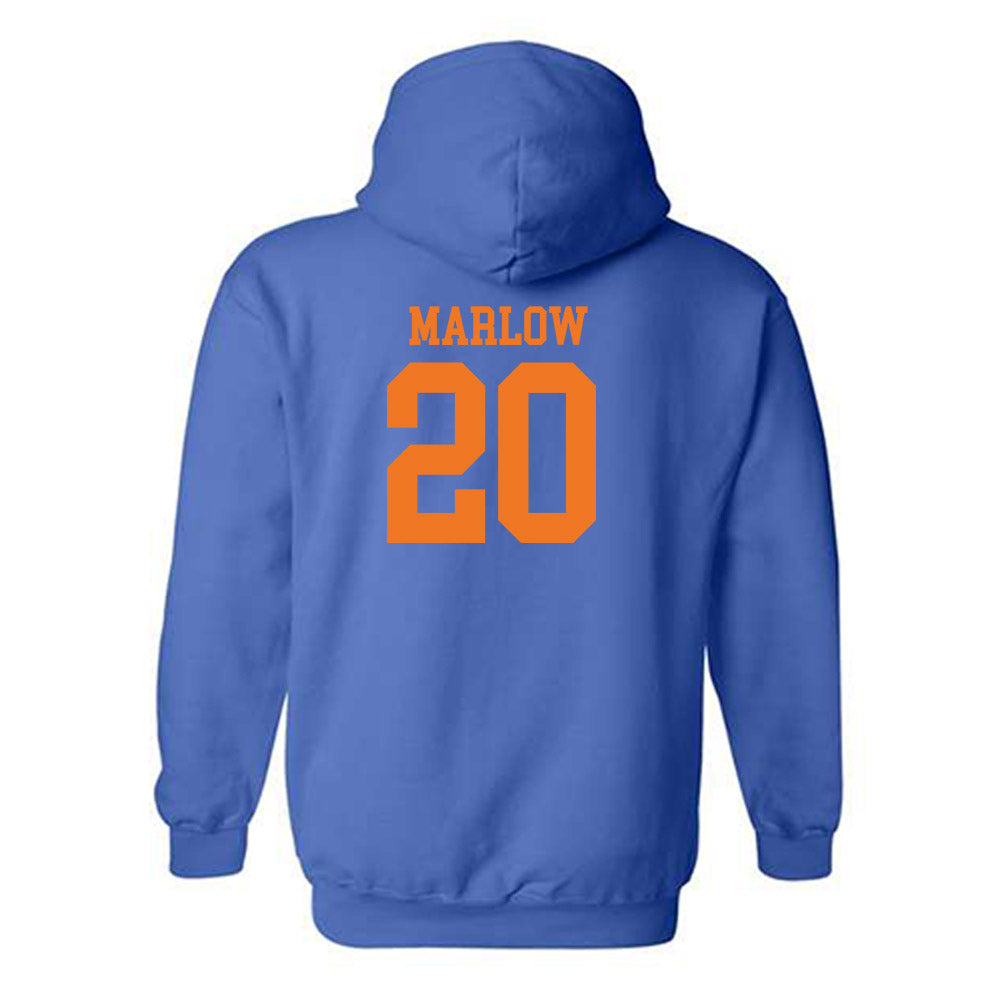 Texas Arlington - NCAA Baseball : Geoffrey Marlow - Classic Shersey Hooded Sweatshirt-1