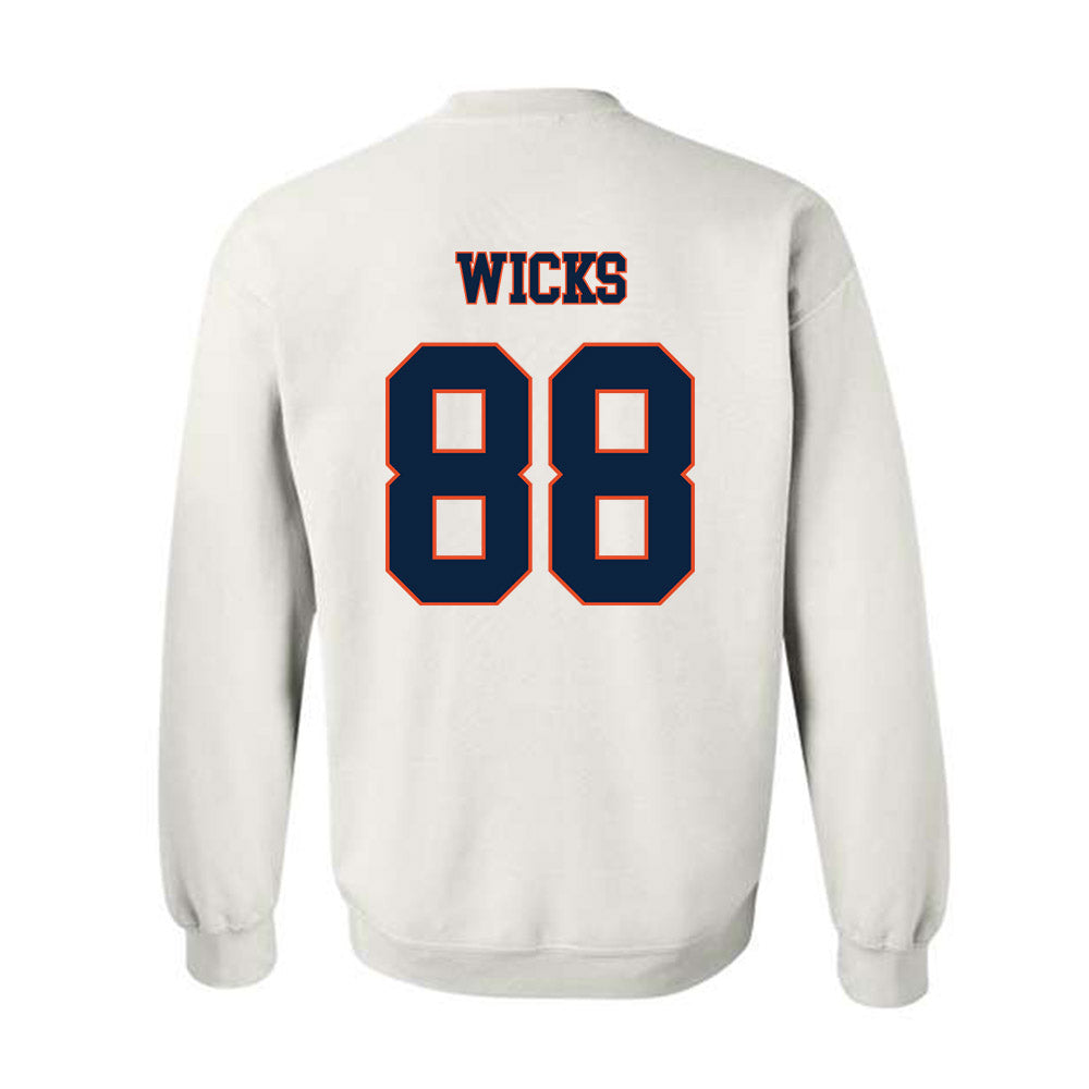 UTSA - NCAA Men's Basketball : Skylar Wicks - Sports Shersey Crewneck Sweatshirt-1