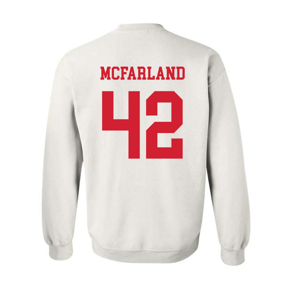 Houston - NCAA Women's Basketball : Peyton McFarland - Classic Shersey Crewneck Sweatshirt-1