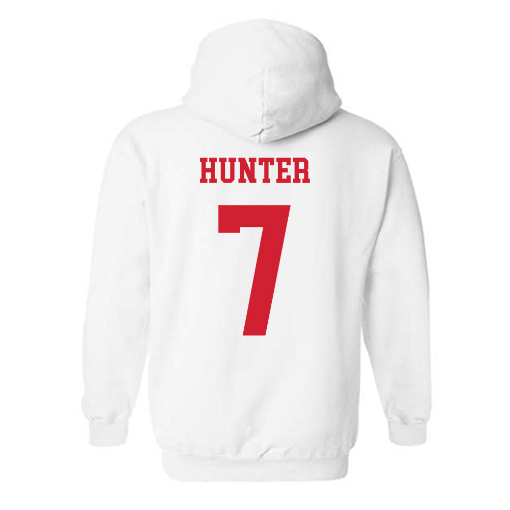 Houston - NCAA Women's Basketball : Kyndall Hunter - Classic Shersey Hooded Sweatshirt-1
