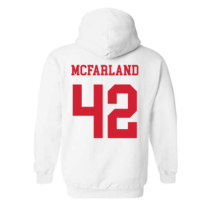 Houston - NCAA Women's Basketball : Peyton McFarland - Classic Shersey Hooded Sweatshirt-1