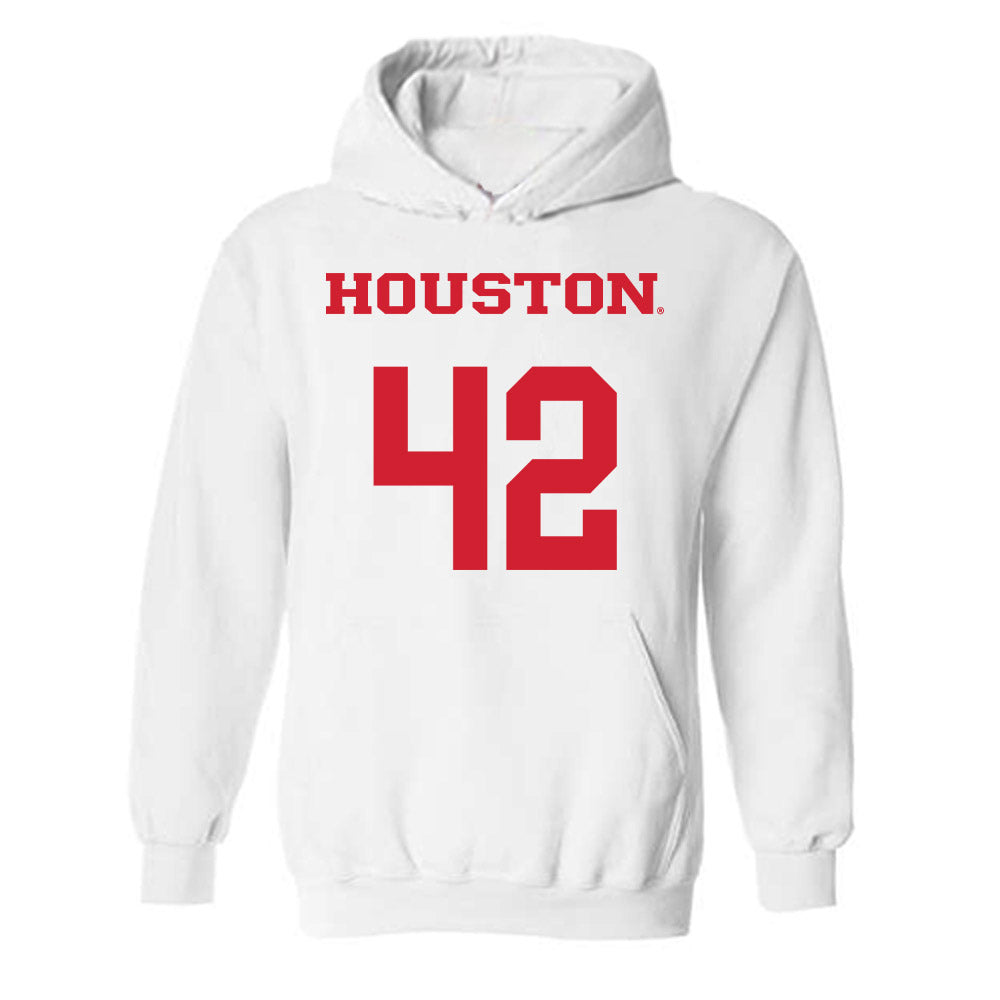 Houston - NCAA Women's Basketball : Peyton McFarland - Classic Shersey Hooded Sweatshirt-0