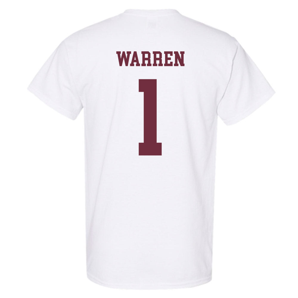 Mississippi State - NCAA Men's Basketball : Dellquan Warren - Classic Shersey T-Shirt-1