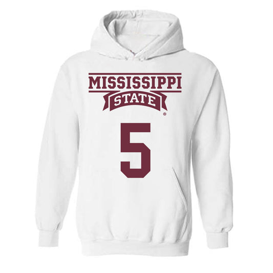 Mississippi State - NCAA Men's Basketball : Shawn Jones jr - Classic Shersey Hooded Sweatshirt-0