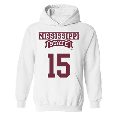 Mississippi State - NCAA Men's Basketball : Quincy Ballard - Classic Shersey Hooded Sweatshirt-0