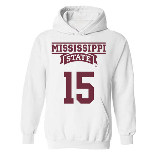 Mississippi State - NCAA Men's Basketball : Quincy Ballard - Classic Shersey Hooded Sweatshirt-0