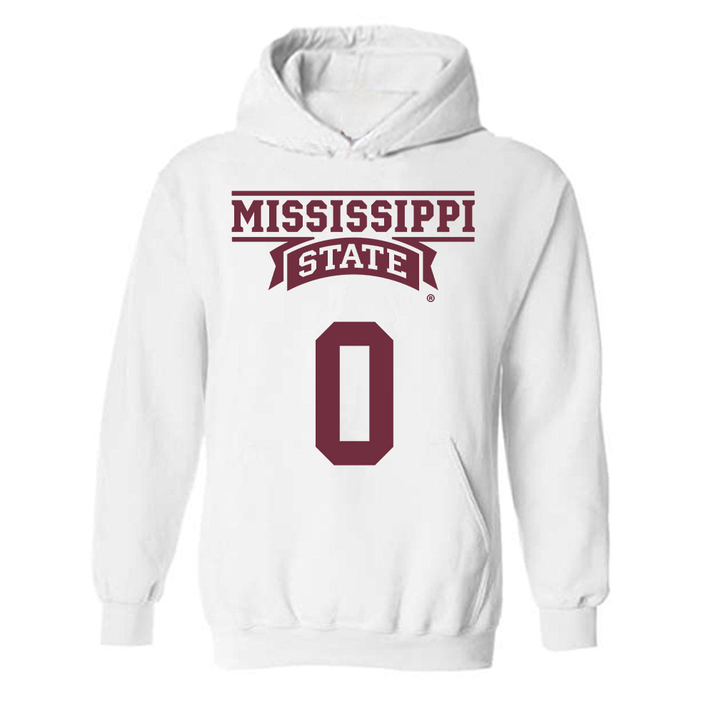 Mississippi State - NCAA Men's Basketball : Jamarion Davis-Fleming - Classic Shersey Hooded Sweatshirt-0