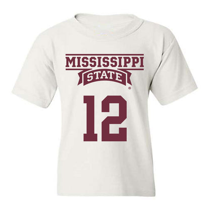 Mississippi State - NCAA Men's Basketball : Josh Hubbard - Classic Shersey Youth T-Shirt-0