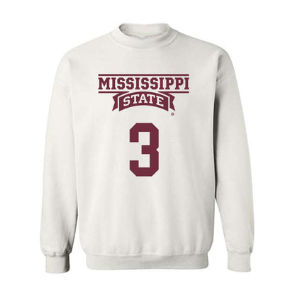 Mississippi State - NCAA Men's Basketball : Tee Bartlett - Classic Shersey Crewneck Sweatshirt-0