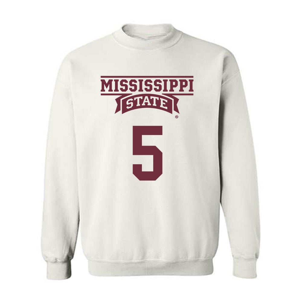 Mississippi State - NCAA Men's Basketball : Shawn Jones jr - Classic Shersey Crewneck Sweatshirt-0