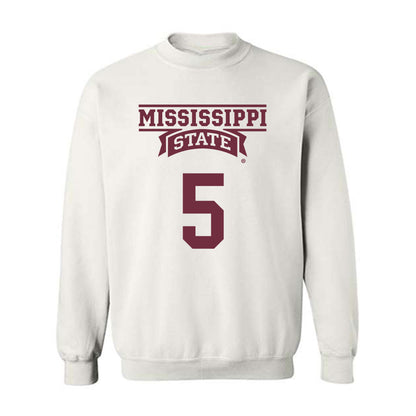 Mississippi State - NCAA Men's Basketball : Shawn Jones jr - Classic Shersey Crewneck Sweatshirt-0