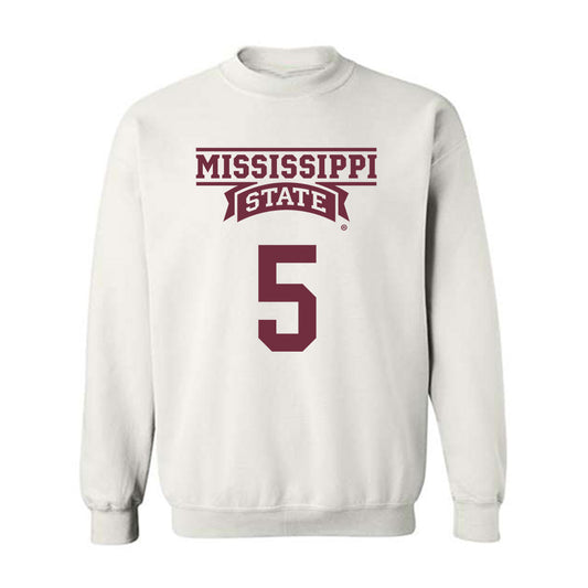Mississippi State - NCAA Men's Basketball : Shawn Jones jr - Classic Shersey Crewneck Sweatshirt-0