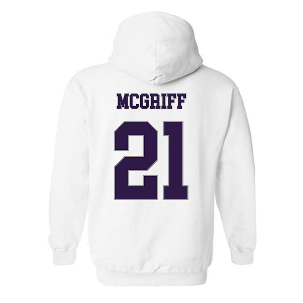 Kansas State - NCAA Men's Basketball : Khamari McGriff - Classic Shersey Hooded Sweatshirt-1